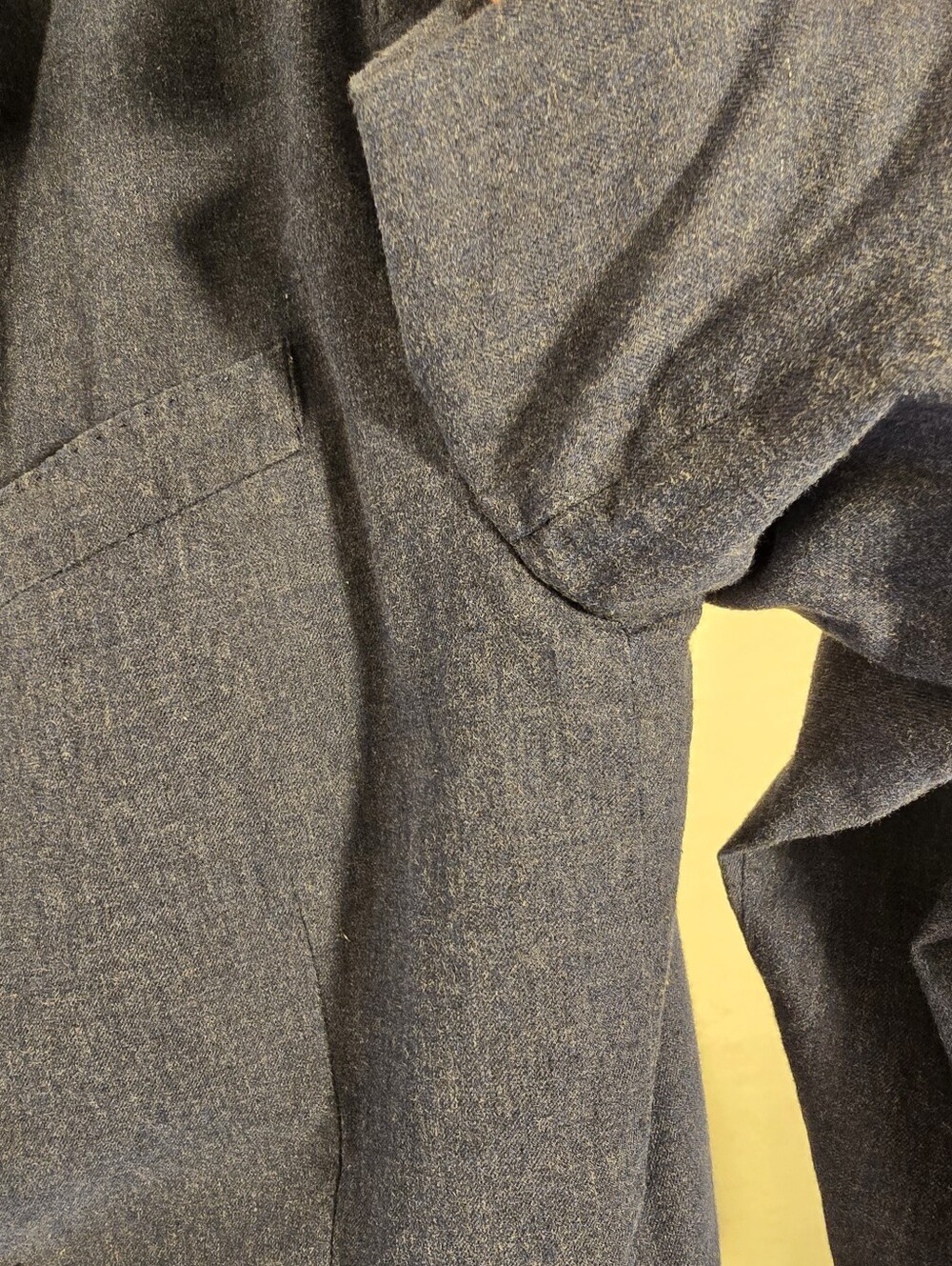 J.crew ThompsonCotton Blue 2 Button 5 Pocket Lightweight Chambray Blazer Mens 38 - Picture 11 of 16
